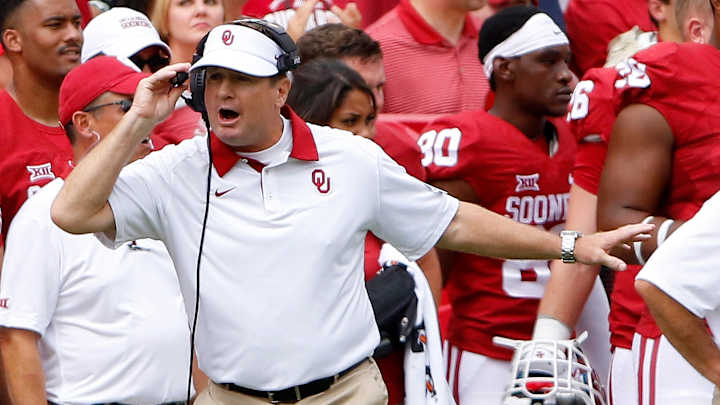Big 12 reprimands Baylor coach who was on Oklahoma sideline