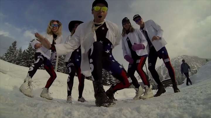 U.S. ski team made an 'Uptown Funk' lip sync video