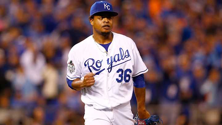 Volquez leaves team after father’s death, expected to start Game 5