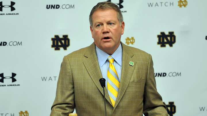 Notre Dame's Brian Kelly: All of my players are 'at-risk' academically