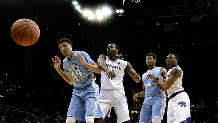 No. 9 Tar Heels use late surge to down Kansas State, 80-70