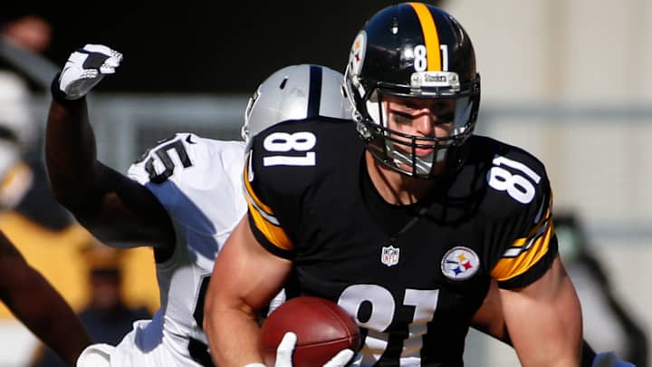 Rookie tight end James taking on larger role for Steelers