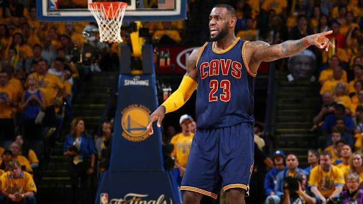 Game-worn Finals jersey from LeBron James sells for $46,000