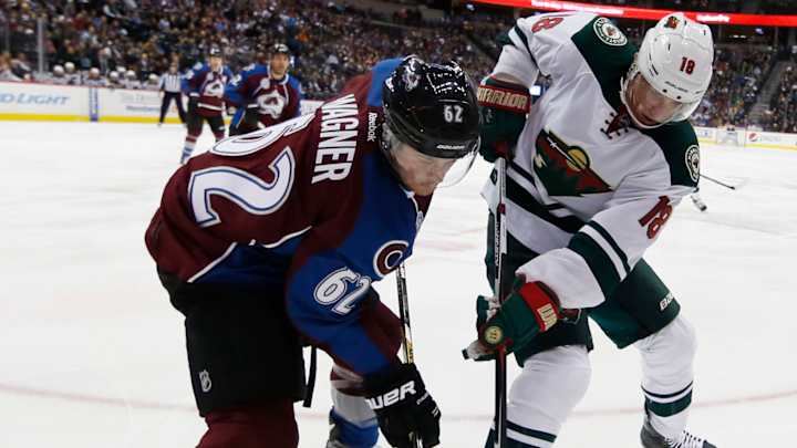 Mitchell's OT goal lifts Avalanche past Wild, 2-1 Mitchell's OT goal lifts Avalanche past Wild, 2-1