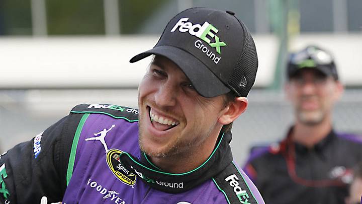 Denny Hamlin expects to race at Richmond with torn ACL in knee Denny Hamlin expects to race at Richmond with torn ACL in knee