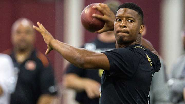 Jameis Winston meeting with Tennessee Titans