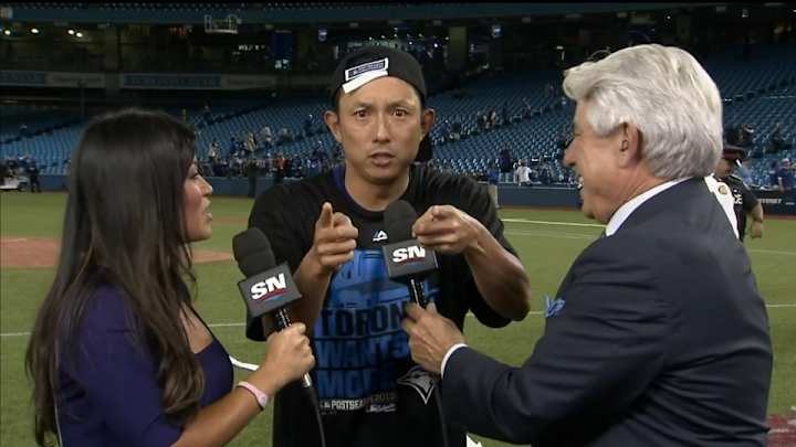 Watch: Munenori Kawasaki gives interview for the ages after ALDS win Watch: Munenori Kawasaki gives interview for the ages after ALDS win