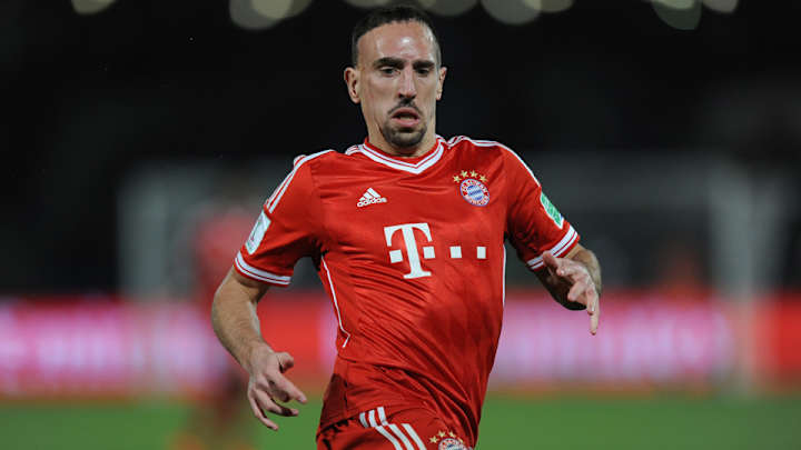 Franck Ribery out for Bayern Munich's Bundesliga bout vs. Dortmund
