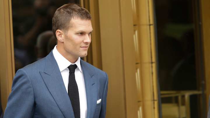Tom Brady addresses media for first time since February
