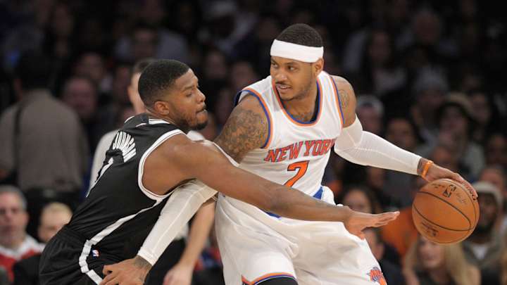 Anthony has 28, Knicks rout Nets 108-91 to get back to .500 Anthony has 28, Knicks rout Nets 108-91 to get back to .500