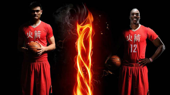 Photos: Rockets, Warriors unveil Chinese New Year uniforms