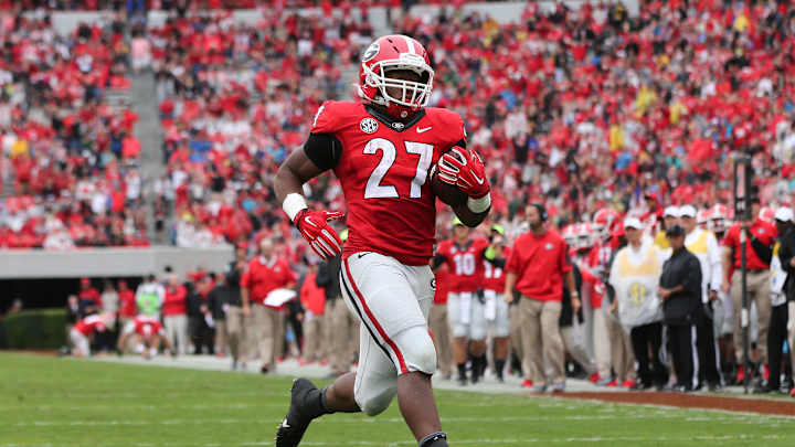 No. 8 UGA, Chubb face No. 13 Alabama's beefy run-stoppers