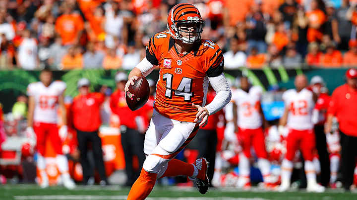 Through first four games of 2015, Andy Dalton has never been better