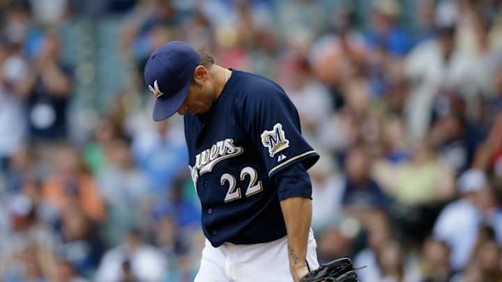 Garza, Brewers lose 5-2 to Twins Garza, Brewers lose 5-2 to Twins
