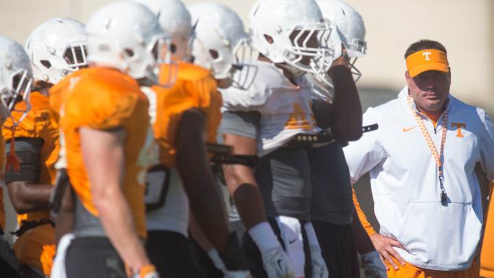 No. 25 Tennessee still has uncertainty on both sides of line