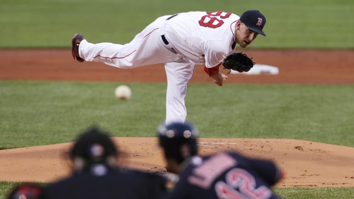 Salazar cools down Boston's bats; Cleveland wins 8-2