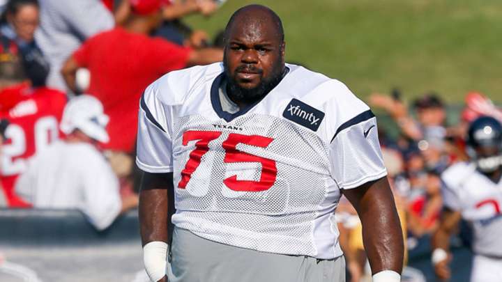 Vintage Vince Wilfork in Houston