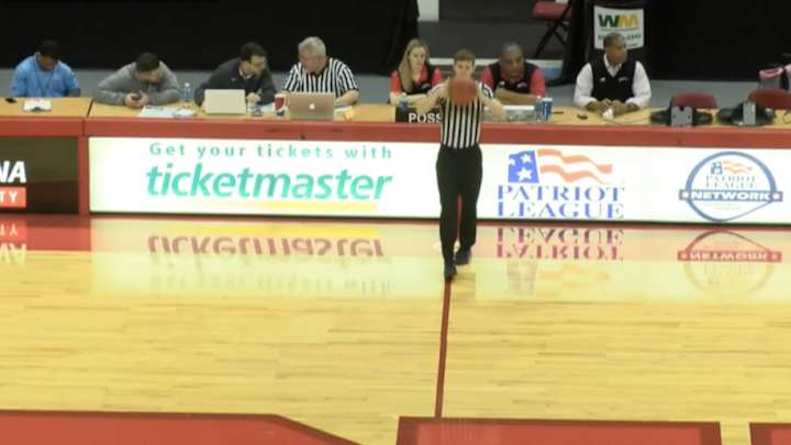 Bucknell-Boston U game delayed due to over-inflated ball Bucknell-Boston U game delayed due to over-inflated ball