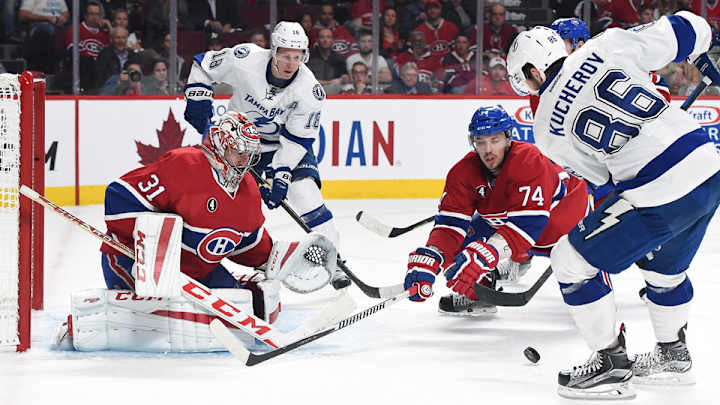 Kucherov's double-OT goal gives Lightning Game 1 over Canadiens Kucherov's double-OT goal gives Lightning Game 1 over Canadiens