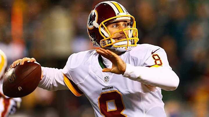 Watch: Redskins’ Kirk Cousins takes knee on first-and-goal to end half