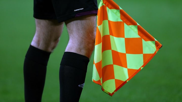 Reporter fills in for injured ref in soccer match