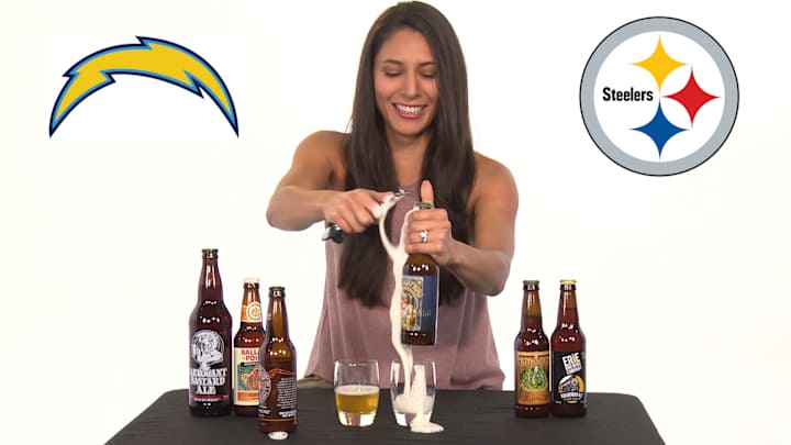 Beer-based analysis predicts the Chargers beat the Steelers on MNF