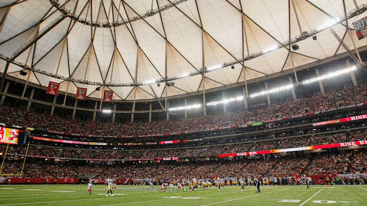 Report: Falcons investigated for pumping crowd noise into stadium Report: Falcons investigated for pumping crowd noise into stadium