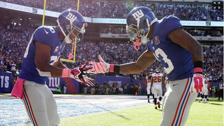 Victor Cruz says Odell Beckham Jr. should watch his words