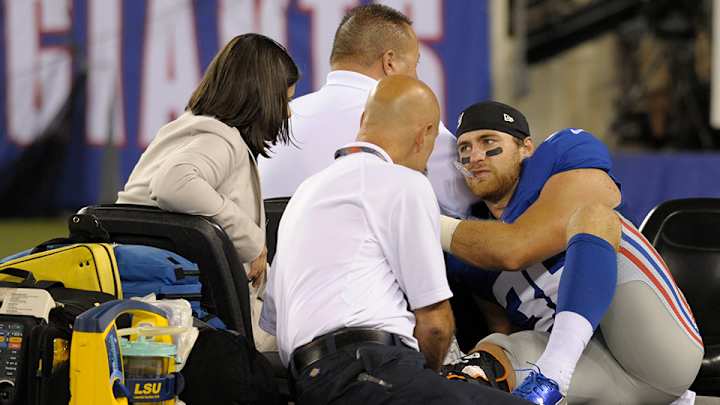 Giants’ Bennett Jackson, Justin Currie injured in preseason game Giants’ Bennett Jackson, Justin Currie injured in preseason game