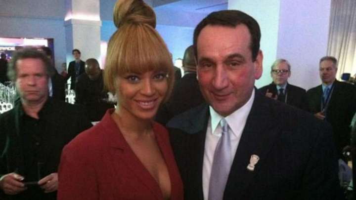 Coach K says he felt like a 13-year-old meeting Beyoncé Coach K says he felt like a 13-year-old meeting Beyoncé