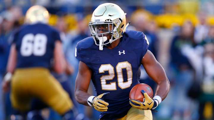 Report: Notre Dame RB C.J. Prosise will not play against Stanford