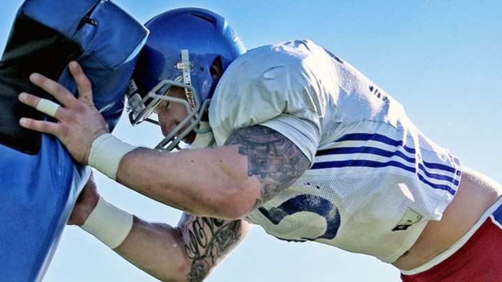 Rock Chalk Headlock: Meet Kansas walk-on T.J. Semke, part-time bounty hunter Rock Chalk Headlock: Meet Kansas walk-on T.J. Semke, part-time bounty hunter