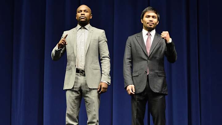 Floyd Mayweather vs. Manny Pacquiao betting odds for May 2 fight