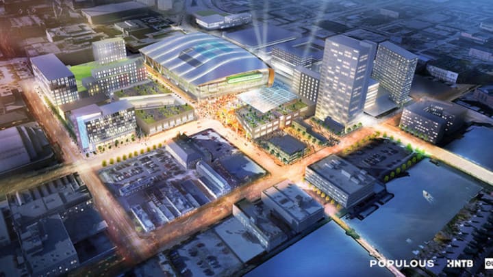 Wisconsin governor Scott Walker signs bill to fund new Bucks arena