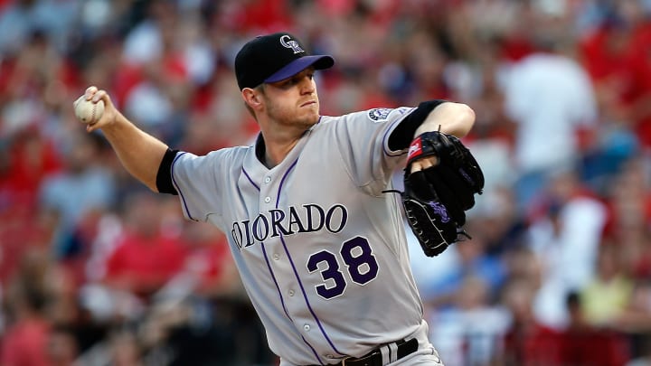 Rockies' Kendrick leaves game after 1 inning