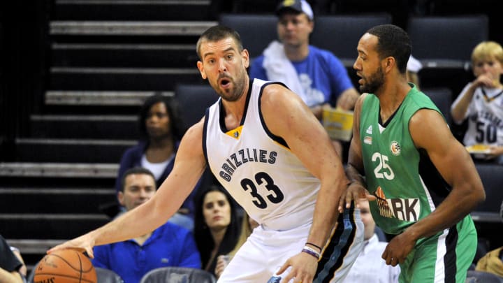 Grizzlies top Maccabi Haifa 97-84 behind 23 from Gasol