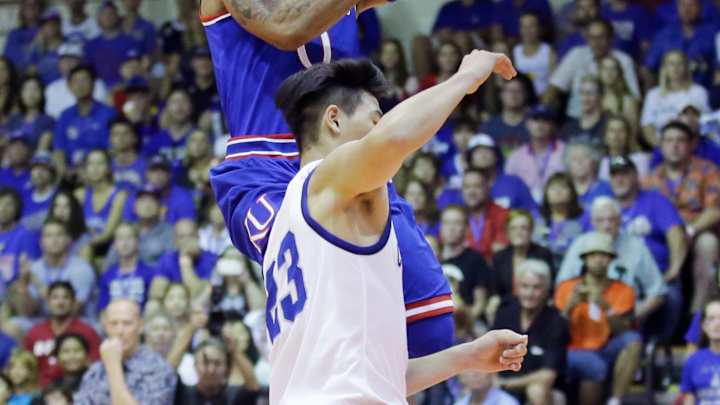 No. 5 Kansas crushes Chaminade 123-72 in Maui Invitational