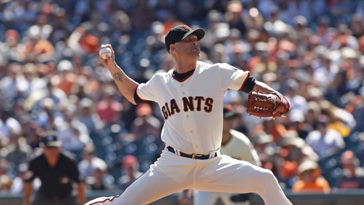 Tim Hudson and Barry Zito facing off will happen Saturday