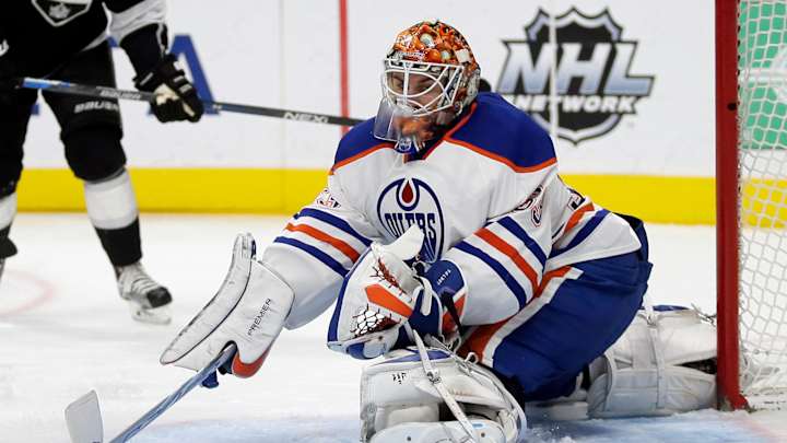 Shore's late goal helps Kings beat Oilers 4-3