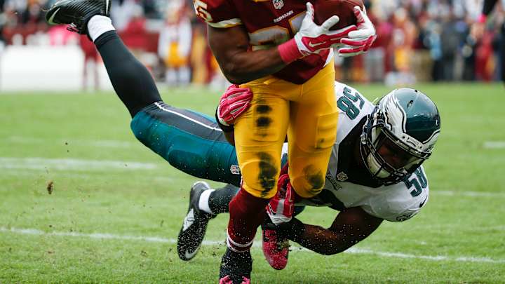 Cousins' late TD pass lifts Redskins over Eagles 23-20