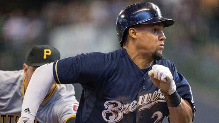Hamstring strain sends Brewers outfielder Carlos Gomez to DL Hamstring strain sends Brewers outfielder Carlos Gomez to DL