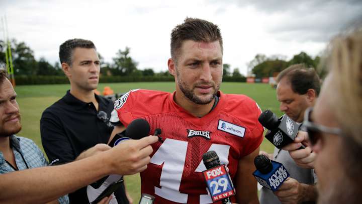Tim Tebow returns to SEC Network after cut by Eagles Tim Tebow returns to SEC Network after cut by Eagles