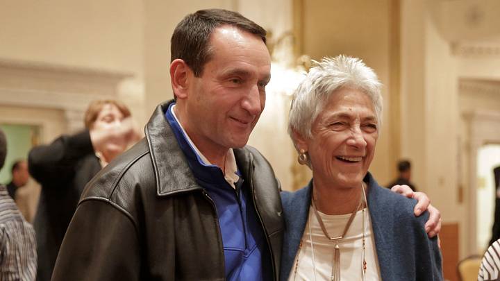 Duke's Coach K, Queens' Coach K presented Lapchick Award