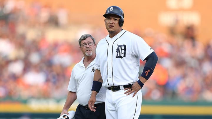 Tigers' Miguel Cabrera expected to miss six weeks with calf strain