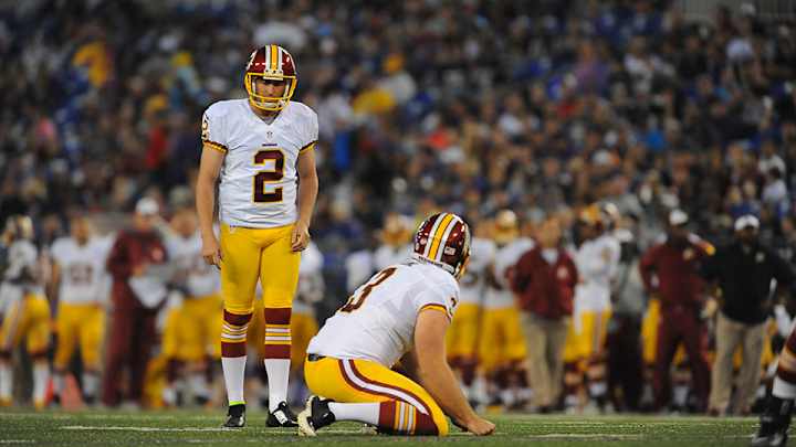 One day after cutting their kicker, the Redskins are letting fans kick