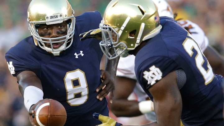 Notre Dame running back Tarean Folston out for season