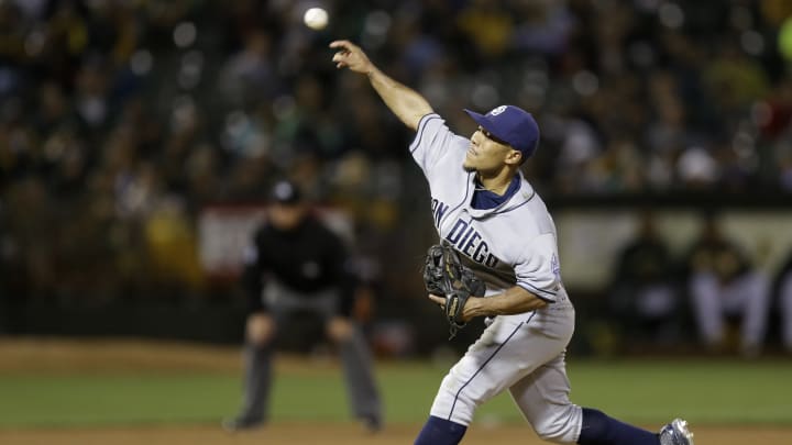 Chavez strikes out 11 in A's 16-2 win over Padres