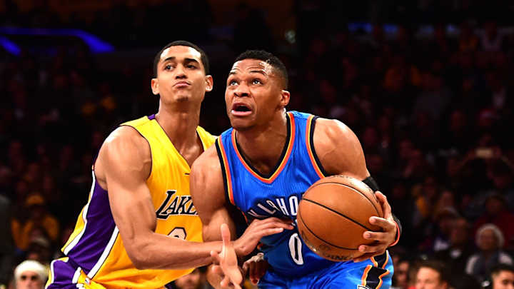 Thunder rout Lakers again, 120-85 Thunder rout Lakers again, 120-85