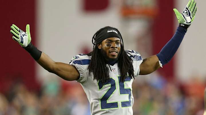 Richard Sherman has secret room for opponents' jerseys