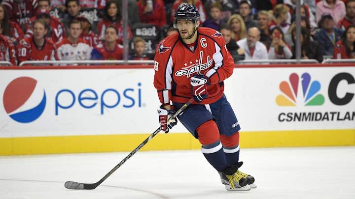 Capitals F Alex Ovechkin dresses as Batman for Halloween